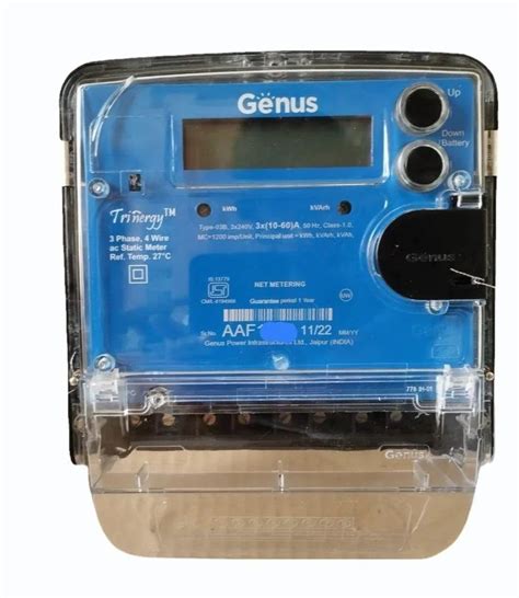 Genus Energy Meter Latest Price Dealers Retailers In India