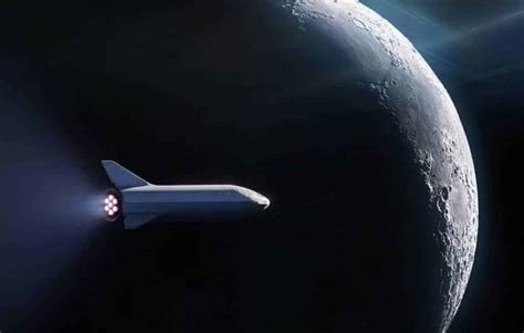 Elon Musk Diz Que Starship Da SpaceX Pode Pousar Na Lua Em 2021 Olhar