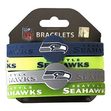 Seattle Seahawks Seattle Seahawks Bracelet Silicone Bracelets Nfl