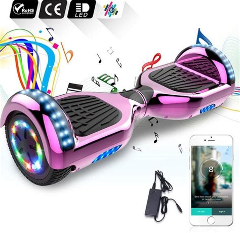 Hoverboard Pouces Avec Roues Flash Carte M Re Taotao Haut