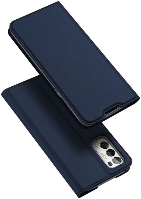 Dux Ducis Skin Pro Series Oppo Find X3 Neo Hoesje Wallet Case Blauw