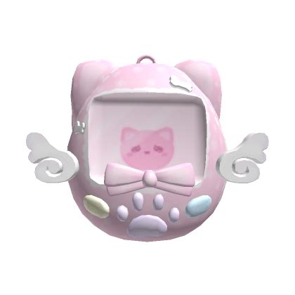 Kawaii Tamagotchi Backpack Angel 1 0 Roblox Item Rolimon S