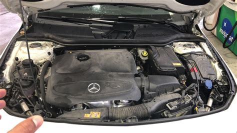 How To Check Oil Mercedes Benz Cla Youtube