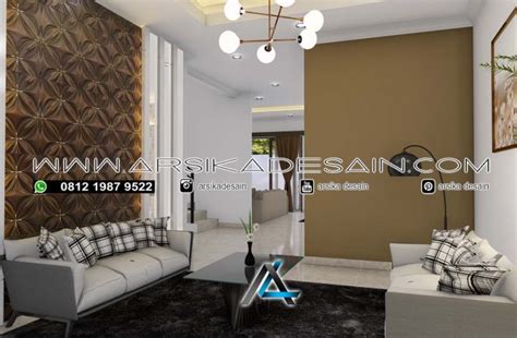 DESAIN INTERIOR RUMAH 10 X 22 METER PEMILIK BAPAK ALDI TANGERANG