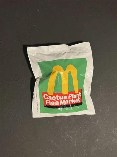 Mcdonalds Adult Happy Meal Toys Cactus Plant Flea Market Cactus Buddy