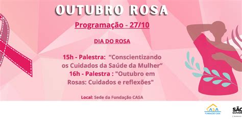 Outubro Rosa Gmst Conclui Programação Com Palestras E Dia Do Rosa