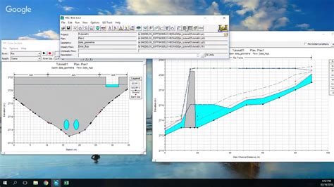 Modelamiento Hidr Ulico De Una Presa En Hec Ras Youtube