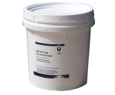 DAM STOP LEAK QUICK SEALER FOR LEAKING EARTH BASED PONDS AND DAMS 15kg