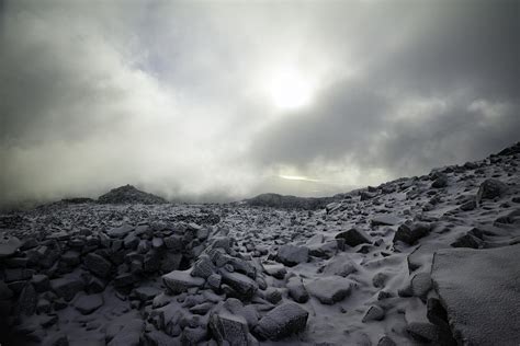 Wallpaper Sunlight Landscape Monochrome Sea Rock Sky Snow