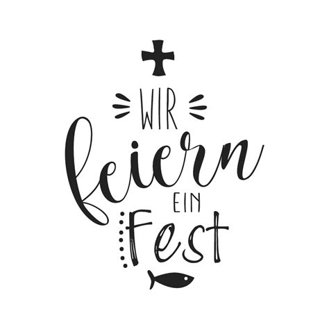 Schriftstempel Wir Feiern Ein Fest X Cm