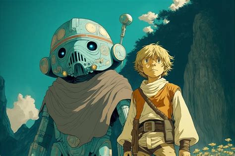 Star Wars Réalisé Par Hayao Miyazaki Rmidjourney