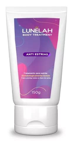 Tratamiento Corporal Antiestrias Creme Lunelah 150g MercadoLibre