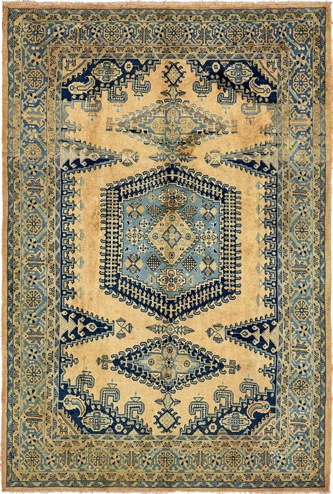 Gold 7 8 X 11 3 Viss Persian Rug