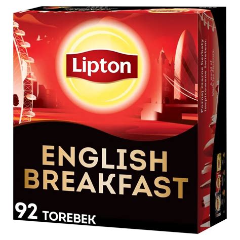 Lipton English Breakfast Herbata Czarna G Torebek Zakupy