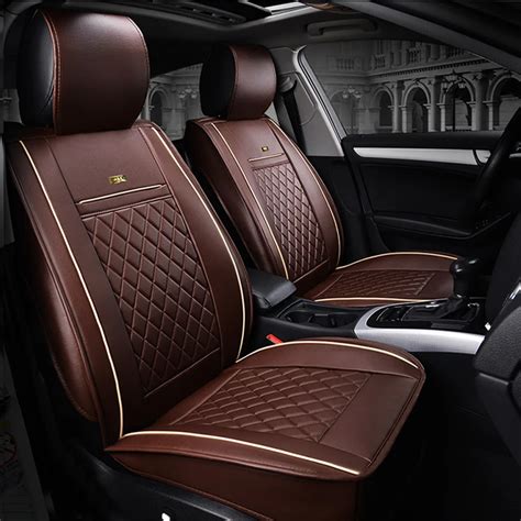 Front Rear Luxury Leather Car Seat Cover For Volvo S60l V40 V60 S60 Xc60 Xc90 Xc60 C70 S80