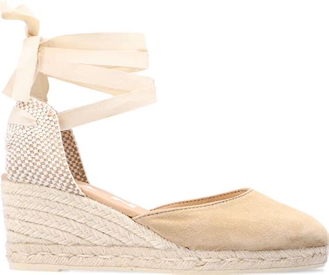 Manebi Hamptons Wedge Shoes Beige Shopstyle