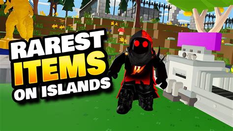 Rarest Items On Roblox Islands YouTube