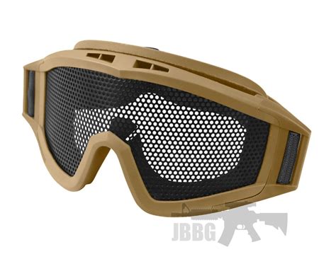 Big Airsoft Goggles Tan Ma04t Just Airsoft Guns