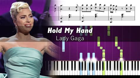 Lady Gaga - Hold My Hand - Piano Tutorial + SHEETS Accordi - Chordify