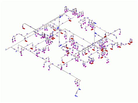 Isometric Water System In Building Dwg Block For Autocad Designs Cad