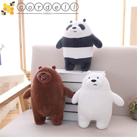 Gấu Bông We Bare Bears Hoạt Hình Dễ Thương Dùng Làm Quà Tặng Shopee