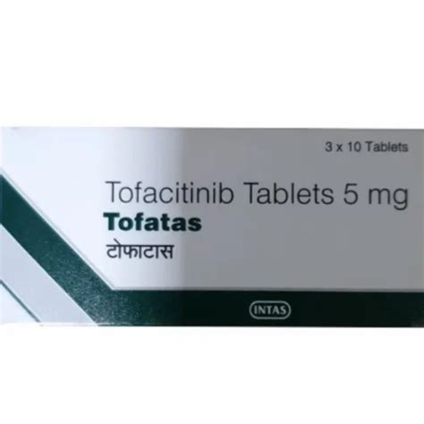 Tofatas Tablet Tofacitinib 5 Mg At Rs 333 Strip In Bengaluru ID