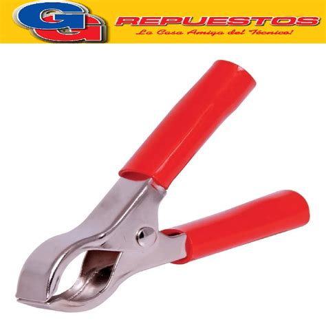 PINZA COCODRILO 20A ROJO