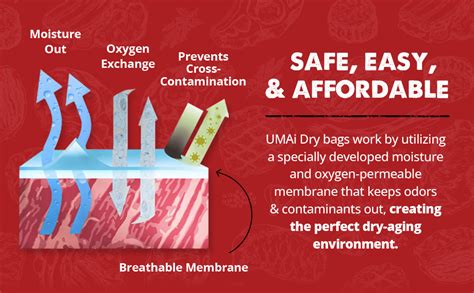 Umai Dry Aging Bag For Steaks Sampler Pack Of 9 I Dry Age