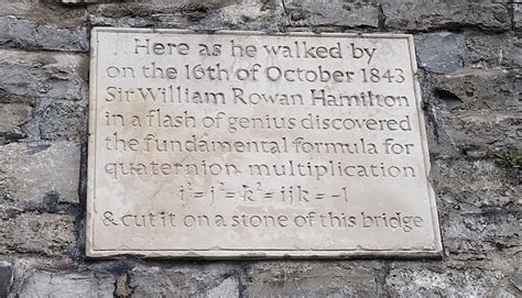 Read The Plaque Quaternion Bridge