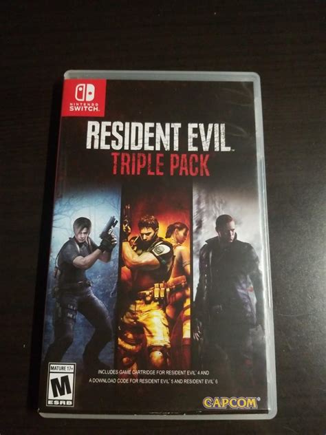 Resident Evil Triple Pack Switch 電子遊戲 電子遊戲 Nintendo 任天堂 Carousell