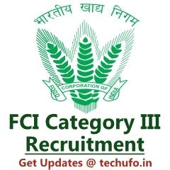 FCI Recruitment 2025 AG 3 JE Steno Vacancy Apply Online Link Fci