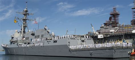 Ddg Uss Spruance Arleigh Burke Class Destroyer Us Navy