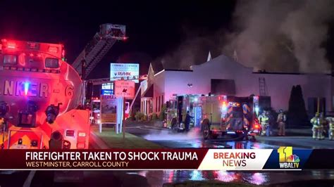 Firefighter Hospitalized After Falling Through Floor While Fighting Fire Youtube