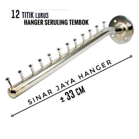 Jual Hanger Suling Tembok Titik Gantungan Baju Display Toko Kota