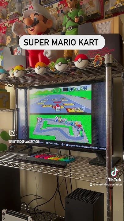 Some Gameplay Of Me Playing Super Mario Kart Nintendo Supermariokart