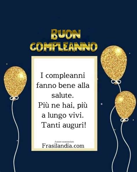 I Compleanni Fanno Bene Alla Salute Pi Ne Hai Pi A Lungo Vivi