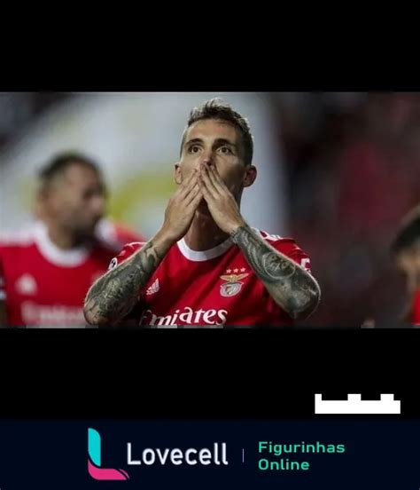 Figurinha Jogador Do Benfica Comemorando Para Whatsapp Lovecell