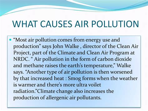 Air Pollution Ppt