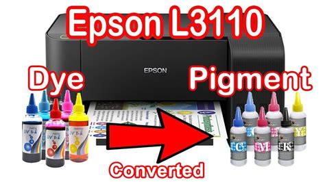 How To Change Ink In Epson L Printer Youtube