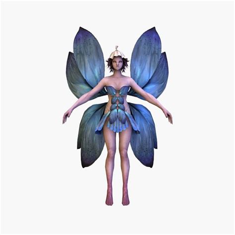 Fairy 3d Models For Download Turbosquid