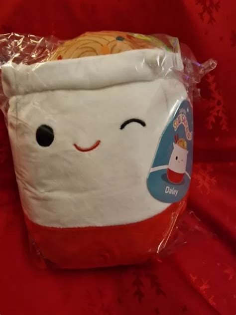 ORIGINAL SQUISHMALLOWS DALEY The Takeout Noodles 7 5 Inch Plush New