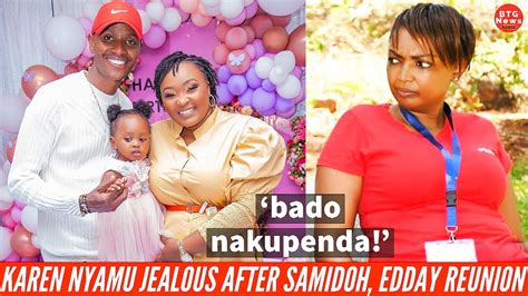 Karen Nyamu Jealous After Samidoh And Edday Nderitu Finally Reunited