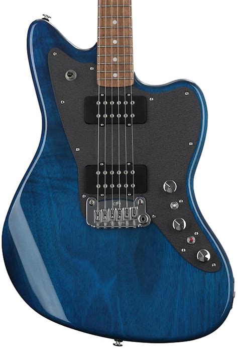 G L CLF Research Doheny V12 Electric Guitar Clear Blue Reverb