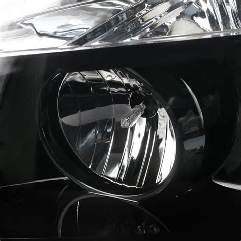 Gmc Yukon Xl Denali Led Drl Projector Headlights Jet Black