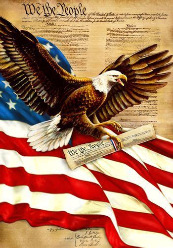 0938fl Large Flag We The People Eagle Patriotic American Eagle