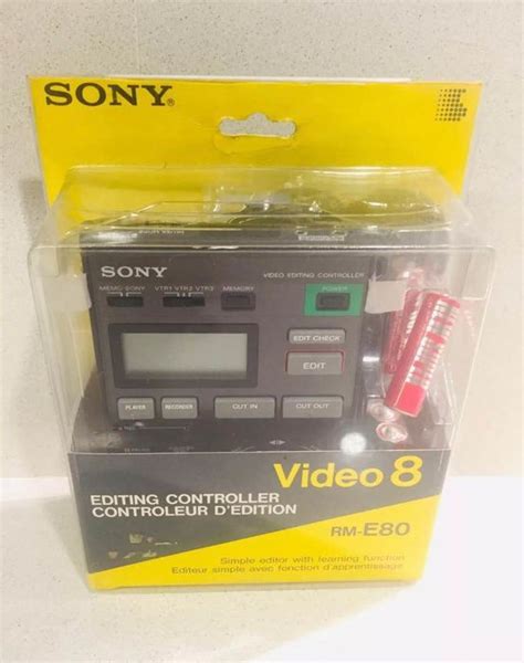 Sony Video 8 RM E80 Editing Controller Video 8 Catawiki