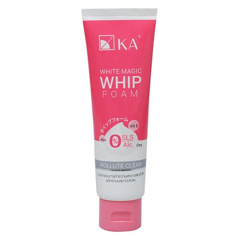 KA WHITE MAGIC WHIP FOAM POLLUTE CLEAR 50g เค เอ ไวท เมจก วป โฟม โ