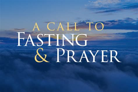 A Call To Fasting And Prayer Eagle Mountain International Church