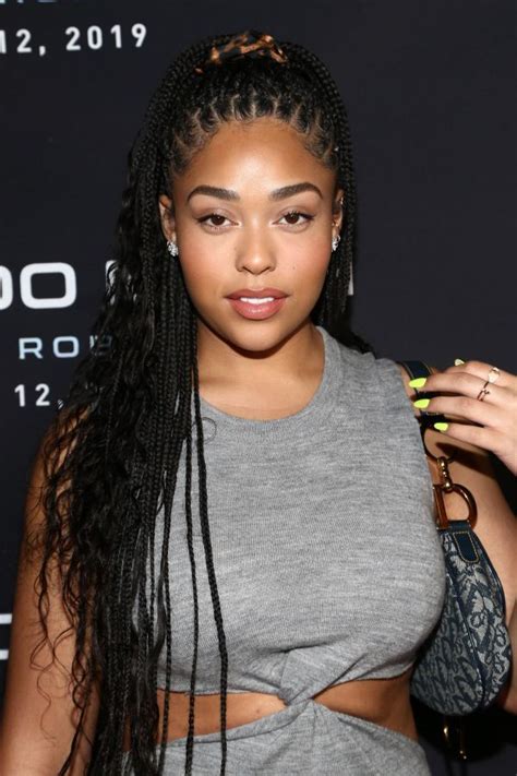 Los Angeles California April 08 Jordyn Woods Attends The Premiere Party For Justin Roberts