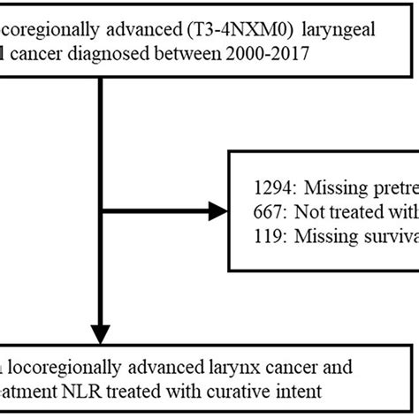 Consort Diagram Abbreviation Nlr Neutrophil Lymphocyte Ratio